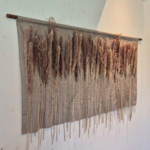 Wanddoeken en botanische muurdecoratie